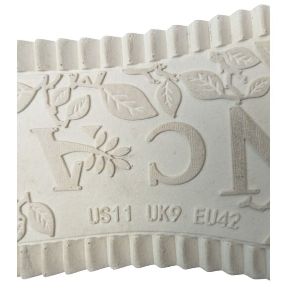 Women Oncai Comfort Slides sandals, flip flop Sz 11 White Tan orthopedic recovey - Picture 8 of 10